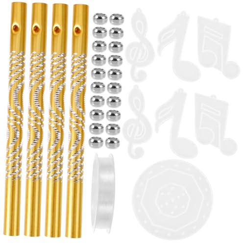 OSALADI 1 Satz DIY Silikonform für Epoxidharz Teiliges Modell für Musikinstrument Windspiel Flexible Gießform für Bastelprojekte Einfach zu Entformen und Wiederverwendbar OSALADI 1 Satz DIY Silikonform für Epoxidharz Teiliges Modell für Musikinstrument Windspiel Flexible Gießform für Bastelprojekte Einfach zu Entformen und Wiederverwendbar von OSALADI