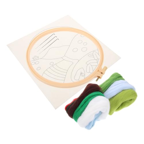 OSALADI 1 Satz DIY Stickerei für Anfänger Unvollständiges Werkzeug für Applikationen Vintage Rahmen für Dekorationen und Entspannende Bastelstunden OSALADI 1 Satz DIY Stickerei für Anfänger Unvollständiges Werkzeug für Applikationen Vintage Rahmen für Dekorationen und Entspannende Bastelstunden von OSALADI