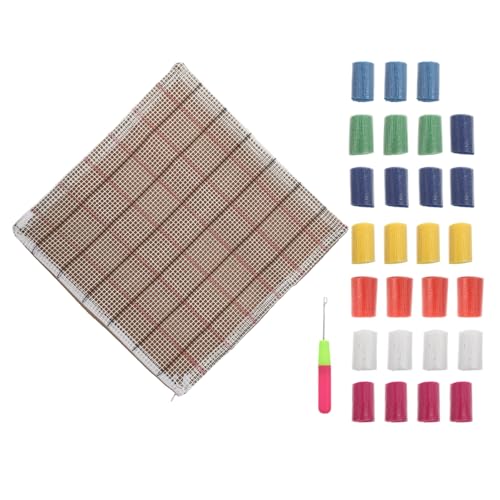 OSALADI 1 Satz Diy Kissenbezug Stickerei Materialkit für Plush Kissen für Sofas Betten und Mehr Elegantes Design Hochwertige Verarbeitung von OSALADI