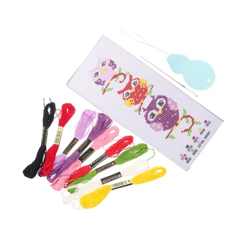 OSALADI 1 Satz Diy Kreuzstich Lesezeichen Dekoratives Stickmaterial für für Scrapbooking und Notizen Enthält für Einfache Anwendung und Textur OSALADI 1 Satz Diy Kreuzstich Lesezeichen Dekoratives Stickmaterial für für Scrapbooking und Notizen Enthält für Einfache Anwendung und Textur von OSALADI