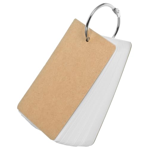OSALADI 1 Satz Diy Lernkarten Blanko Karten mit Ringen Karteikarten für Kreative Projekte Notizen und Vokabeltraining Schule Büro und Zuhause OSALADI 1 Satz Diy Lernkarten Blanko Karten mit Ringen Karteikarten für Kreative Projekte Notizen und Vokabeltraining Schule Büro und Zuhause von OSALADI