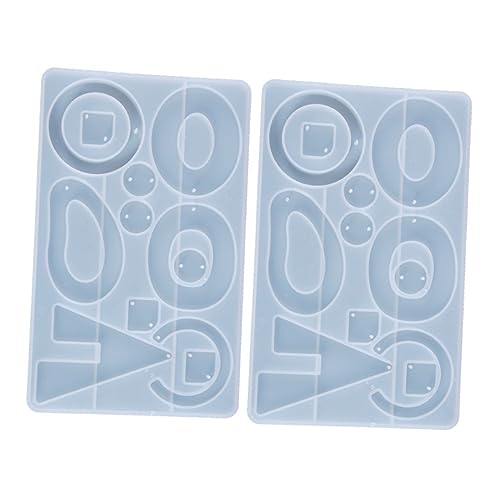 OSALADI 1 Satz Diy Ohrringe Silikonformen Kreative Tropfenform Gießform Für Schmuckherstellung Für Kunstprojekte Und Bastelarbeiten 2 Stück OSALADI 1 Satz Diy Ohrringe Silikonformen Kreative Tropfenform Gießform Für Schmuckherstellung Für Kunstprojekte Und Bastelarbeiten 2 Stück von OSALADI
