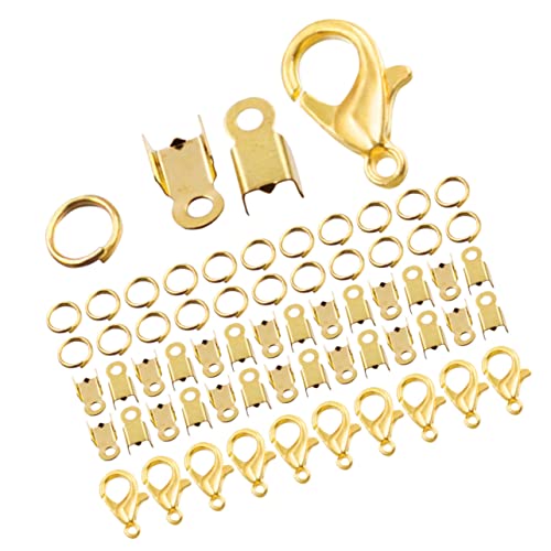 OSALADI 1 Satz Diy Schmuckzubehör Set Teiliges Kit mit Lobster Buckles Jump Rings und Verschlüssen für Armbänder und Ohrringe für Basteln und Reparieren von Schmuck OSALADI 1 Satz Diy Schmuckzubehör Set Teiliges Kit mit Lobster Buckles Jump Rings und Verschlüssen für Armbänder und Ohrringe für Basteln und Reparieren von Schmuck von OSALADI