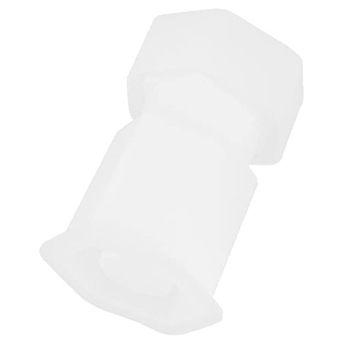 OSALADI 1 Satz Diy Silikonform für Kristall Epoxidharz Sechseckige Aufbewahrungsbox mit Deckel für Kreative Projekte Gestaltung Individueller Behälter von OSALADI