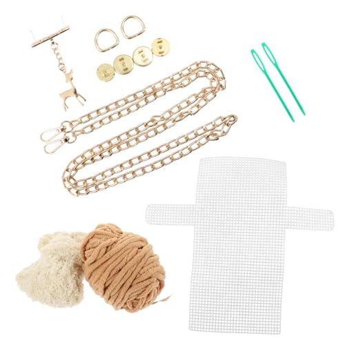 OSALADI 1 Satz Diy-garnbeutel Schließe Stickerei Befestigungselemente Geldbörsen Taschengriffe Für Die Taschenherstellung Bausätze Kreuzstichpackungen Für Anfänger Produkt Metall Khaki OSALADI 1 Satz Diy-garnbeutel Schließe Stickerei Befestigungselemente Geldbörsen Taschengriffe Für Die Taschenherstellung Bausätze Kreuzstichpackungen Für Anfänger Produkt Metall Khaki von OSALADI