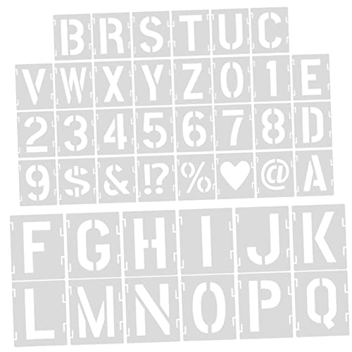OSALADI 1 Satz Doodle-Zeichnungsvorlage Briefe Schablonen zum Malen Buchstabenschablonen Schablonen Buchstaben Alphabet Wanddruckschablonen Malvorlagen das Haustier OSALADI 1 Satz Doodle-Zeichnungsvorlage Briefe Schablonen zum Malen Buchstabenschablonen Schablonen Buchstaben Alphabet Wanddruckschablonen Malvorlagen das Haustier von OSALADI