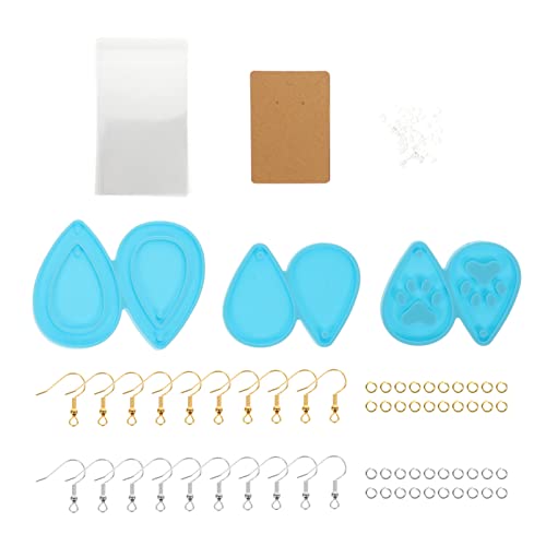OSALADI 1 Satz Earring Mold Set Silikon Teiliges Diy Schmuckzubehör für Kreative Bastler für Herstellung von Ohrringen Anhängern und Individuellen Designs mit Harz und Glitzer OSALADI 1 Satz Earring Mold Set Silikon Teiliges Diy Schmuckzubehör für Kreative Bastler für Herstellung von Ohrringen Anhängern und Individuellen Designs mit Harz und Glitzer von OSALADI