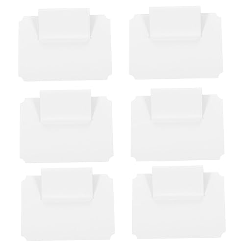 OSALADI 1 Satz Etikettenhalter Ziehen Um Weidenkörbe Mit Etiketten Tote -etiketten Mülletiketten Zum Aufclipsen Mülleimer Name Etikettenclips Für Körbe Clip Am Korb Weiß Pvc 8 Stück OSALADI 1 Satz Etikettenhalter Ziehen Um Weidenkörbe Mit Etiketten Tote -etiketten Mülletiketten Zum Aufclipsen Mülleimer Name Etikettenclips Für Körbe Clip Am Korb Weiß Pvc 8 Stück von OSALADI