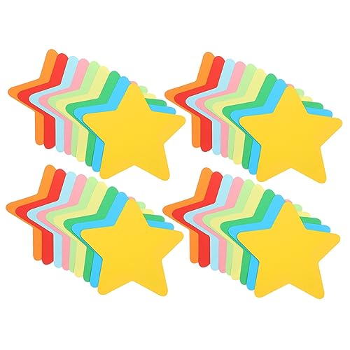 OSALADI 1 Satz Farbige Papiersterndekoration Stern-pinnwand-ausschnitte Buntes Sternenpapier Sterne Aus Pappe Sterne Aus Papier Zarte Papierausschnitte Ausschnitte Selber Machen 180 Stück OSALADI 1 Satz Farbige Papiersterndekoration Stern-pinnwand-ausschnitte Buntes Sternenpapier Sterne Aus Pappe Sterne Aus Papier Zarte Papierausschnitte Ausschnitte Selber Machen 180 Stück von OSALADI