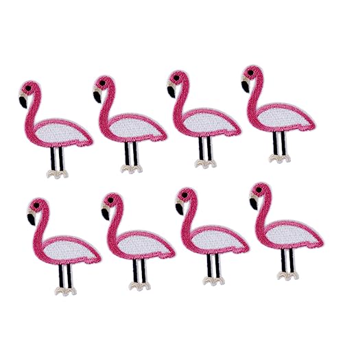 OSALADI 1 Satz Flamingo Stoffflicken Bestickte Applikationen Für Kleidung Jeans Und Diy Projekte Selbstklebend Für Kreative Bastelarbeiten Und Stilvolle Verzierungen 12 Stück OSALADI 1 Satz Flamingo Stoffflicken Bestickte Applikationen Für Kleidung Jeans Und Diy Projekte Selbstklebend Für Kreative Bastelarbeiten Und Stilvolle Verzierungen 12 Stück von OSALADI