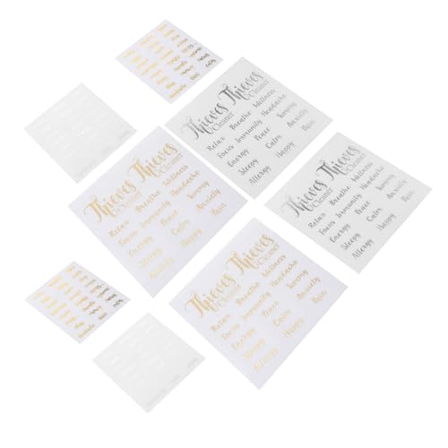 OSALADI 1 Satz Flaschenaufkleber Für Ätherische Öle Alphabet Sticker Buchstabenaufkleber Aufkleber Für Kosmetische Flaschenetiketten Wasserdichte Etiketten Für Ätherische Öle 8blätter OSALADI 1 Satz Flaschenaufkleber Für Ätherische Öle Alphabet Sticker Buchstabenaufkleber Aufkleber Für Kosmetische Flaschenetiketten Wasserdichte Etiketten Für Ätherische Öle 8blätter von OSALADI