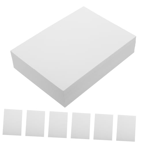OSALADI 1 Satz Fotopapier Fotopapier Für Drucker Dickes Sofort Trocknendes Foto Fotopapier Druckpapier Letter Format Hohes Fotodruckpapier A4 Papier Farbe Weiß 100 Blatt von OSALADI