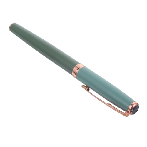 OSALADI 1 Satz Fountain Stift Zeichenstifte Nachfüllen Studentischer Unterschriftenstift Signaturstift Kalligraphie-füllfederhalter Füller Green Metall OSALADI 1 Satz Fountain Stift Zeichenstifte Nachfüllen Studentischer Unterschriftenstift Signaturstift Kalligraphie-füllfederhalter Füller Green Metall von OSALADI