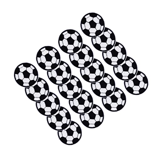 OSALADI 1 Satz Fußball Aufnäher Cartoon Stickerei Patches Für Kleidung Taschen Und Schuhe Hochwertige Applikationen Zur Dekoration Und Reparatur 20 Stück OSALADI 1 Satz Fußball Aufnäher Cartoon Stickerei Patches Für Kleidung Taschen Und Schuhe Hochwertige Applikationen Zur Dekoration Und Reparatur 20 Stück von OSALADI