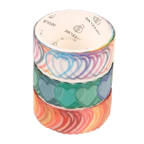 OSALADI 1 Satz Geständnisdichterkassade Sammelalbum Schrott Scrapbooking Journal -notizbuch Für Band Klebrig Bunte Washi-tapes Washi-tape-ästhetik Washi-tape-masse Papier 3rollen OSALADI 1 Satz Geständnisdichterkassade Sammelalbum Schrott Scrapbooking Journal -notizbuch Für Band Klebrig Bunte Washi-tapes Washi-tape-ästhetik Washi-tape-masse Papier 3rollen von OSALADI