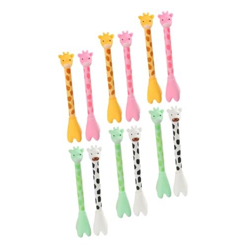 OSALADI 1 Satz Giraffen Kugelschreiber Giraffe Design Schreibgeräte Für Komfortabler Griff Kreatives Schreibzubehör Für Schule Büro Je Für Studenten 12 Stück OSALADI 1 Satz Giraffen Kugelschreiber Giraffe Design Schreibgeräte Für Komfortabler Griff Kreatives Schreibzubehör Für Schule Büro Je Für Studenten 12 Stück von OSALADI
