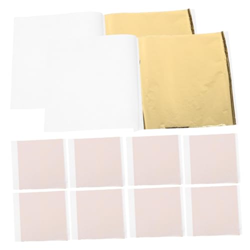 OSALADI 1 Satz Goldfolie Metallisches Origami-papier Metallisches Seidenpapier Dekorative Flocken Folienflocken Goldflocke Metallblatt Eloxiertes Aluminium Golden 100 Stück OSALADI 1 Satz Goldfolie Metallisches Origami-papier Metallisches Seidenpapier Dekorative Flocken Folienflocken Goldflocke Metallblatt Eloxiertes Aluminium Golden 100 Stück von OSALADI