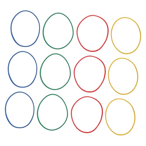 OSALADI 1 Satz Gummiband Gummibänder Geldbänder Kleine Haargummis Elastizbänder Loombänder Nachfüllen Büroklammern in Verschiedenen Größen Bargeldband von OSALADI