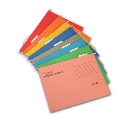 OSALADI 1 Satz Hängende Aktenordner Robuste Dokumenten Organizer Aus Hochwertigem Papier Mit Klassifizierungsetiketten Für Büro Und Zuhause Für Einfache Und Effiziente 8 Stück OSALADI 1 Satz Hängende Aktenordner Robuste Dokumenten Organizer Aus Hochwertigem Papier Mit Klassifizierungsetiketten Für Büro Und Zuhause Für Einfache Und Effiziente 8 Stück von OSALADI