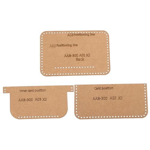 OSALADI 1 Satz Handgefertigtes Leder Vorlagen Für Geldbörsenmuster Vorlage Für Brieftaschenmuster Vorlage Für Die Brieftaschenproduktion Bastelschablonen Wallet-tool Orange Kraftpapier OSALADI 1 Satz Handgefertigtes Leder Vorlagen Für Geldbörsenmuster Vorlage Für Brieftaschenmuster Vorlage Für Die Brieftaschenproduktion Bastelschablonen Wallet-tool Orange Kraftpapier von OSALADI