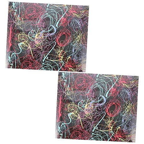 OSALADI 2 Stück Heißtransfer Vinylfolie für T-Shirts Selbstgemacht Stoff Schriftzugfolie Langlebig und Leicht zu Schneiden für Bastelarbeiten und Heimwerkerprojekte OSALADI 2 Stück Heißtransfer Vinylfolie für T-Shirts Selbstgemacht Stoff Schriftzugfolie Langlebig und Leicht zu Schneiden für Bastelarbeiten und Heimwerkerprojekte von OSALADI