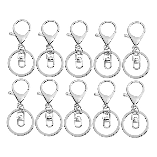 OSALADI 1 Satz Hummer Schlüsselanhänger Schlüsselband Ringkette Geldbörsenhalter Ketten Schlüssel Organizer Karabiner Einziehbarer Schlüsselanhänger Gürtel 10 Stück OSALADI 1 Satz Hummer Schlüsselanhänger Schlüsselband Ringkette Geldbörsenhalter Ketten Schlüssel Organizer Karabiner Einziehbarer Schlüsselanhänger Gürtel 10 Stück von OSALADI