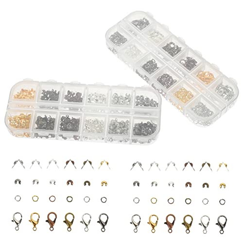 OSALADI 1 Satz Hummerschnalle Beutelschnalle Ring Schmuck Herstellung Kleiner Karabinerverschluss Halskette Karabinerverschlüsse Bastelverschluss Selber Machen Metall 782 Stück OSALADI 1 Satz Hummerschnalle Beutelschnalle Ring Schmuck Herstellung Kleiner Karabinerverschluss Halskette Karabinerverschlüsse Bastelverschluss Selber Machen Metall 782 Stück von OSALADI