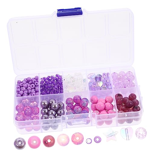 OSALADI 1 Satz Imitation Jade Perlen Diy Lose Spacer Beads für Schmuckherstellung Glasperlen Lila für Armbänder und Kreative Bastelprojekte OSALADI 1 Satz Imitation Jade Perlen Diy Lose Spacer Beads für Schmuckherstellung Glasperlen Lila für Armbänder und Kreative Bastelprojekte von OSALADI