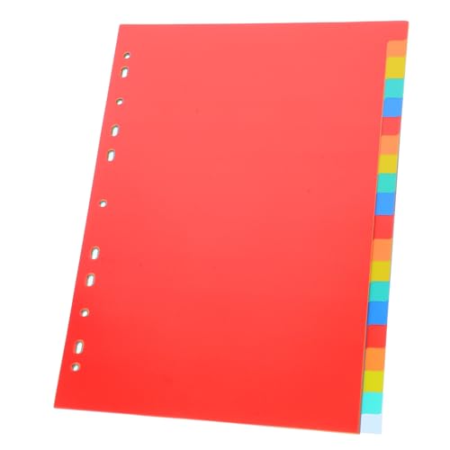 OSALADI 1 Satz Index -seite Partitionsausschuss Bindemittel Teiler Ordnertrenner Registerkarten Buchseite Schlüssel Notizblock-tabs Farbige Binder -trenner Ordnerlaschen Aus Kunststoff Pp OSALADI 1 Satz Index -seite Partitionsausschuss Bindemittel Teiler Ordnertrenner Registerkarten Buchseite Schlüssel Notizblock-tabs Farbige Binder -trenner Ordnerlaschen Aus Kunststoff Pp von OSALADI