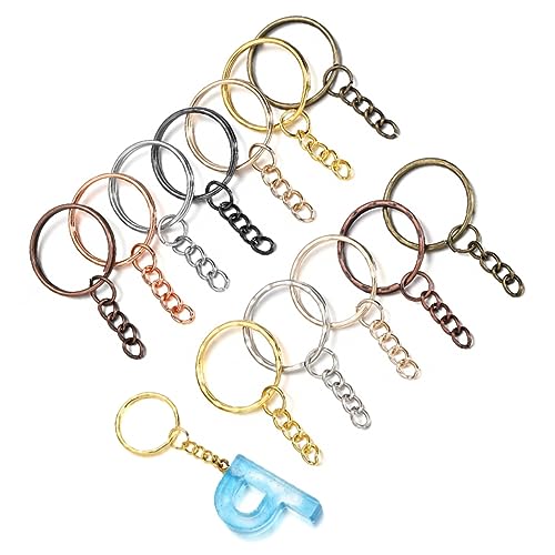 OSALADI 1 Satz Keyring -Kombination Handwerk Schlüsselbund goldene Ringe klein Kette Schlüsselhalter Schleife machen DIY Schlüsselanhänger Zubehör Schlüsselringe DIY Anhänger Ringe Metall OSALADI 1 Satz Keyring -Kombination Handwerk Schlüsselbund goldene Ringe klein Kette Schlüsselhalter Schleife machen DIY Schlüsselanhänger Zubehör Schlüsselringe DIY Anhänger Ringe Metall von OSALADI