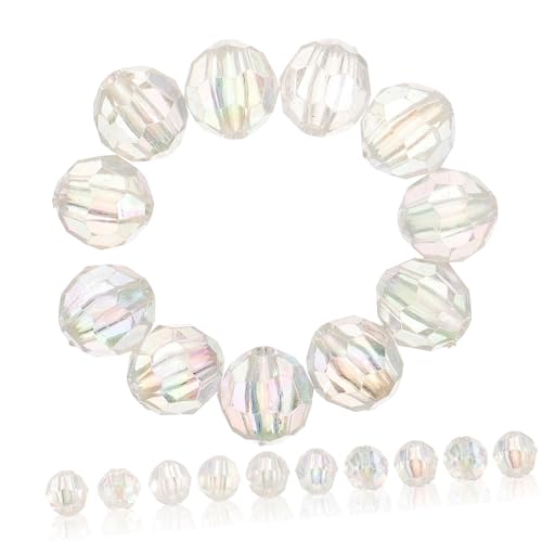 OSALADI 1 Satz Kristallperlen Spacer Perlen Kleine Abstandsperlen Lose Abstandsperlen Runde Abstandsperlen Kleine Perlen Schmuck Herstellung Klare Perlen Plastik 100 Stück OSALADI 1 Satz Kristallperlen Spacer Perlen Kleine Abstandsperlen Lose Abstandsperlen Runde Abstandsperlen Kleine Perlen Schmuck Herstellung Klare Perlen Plastik 100 Stück von OSALADI