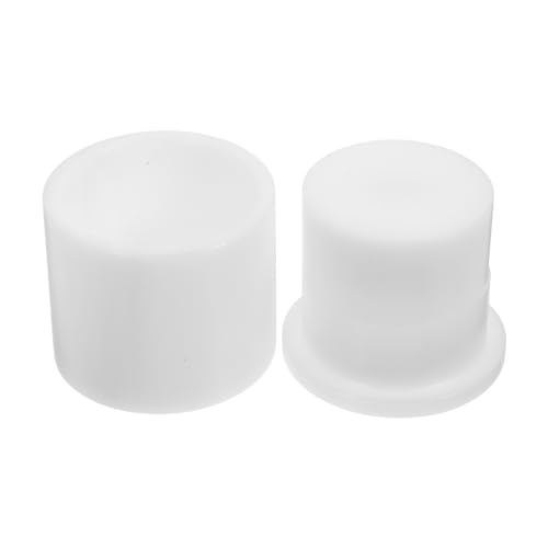 OSALADI 1 Satz Kugel backform Herstellung drücken Salz Schimmel Hallo Peeling kleine Kuchenform Kugelform selber machen Form für Badekugeln Badekugel-Bastelformen Form in Kugelform pp Weiß von OSALADI