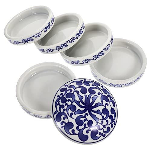 OSALADI 1 Satz Lagigen Keramischen Farbmischpaletten Praktische Aquarell Mischpalette für Künstler und Bastler Dekorative und Funktionale Farbtabletts für Farben OSALADI 1 Satz Lagigen Keramischen Farbmischpaletten Praktische Aquarell Mischpalette für Künstler und Bastler Dekorative und Funktionale Farbtabletts für Farben von OSALADI