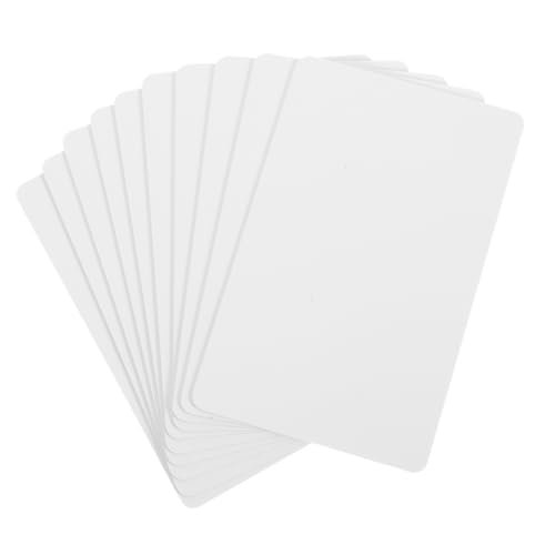 OSALADI 1 Satz Leere Mitarbeiterkarte Name Leere Karten Schmucklos Diy Basteletikett Blanko-labeling-tags Zubehör Für Die Kartenherstellung Leere Mitgliedskarte Weiß Pvc 10 Stück OSALADI 1 Satz Leere Mitarbeiterkarte Name Leere Karten Schmucklos Diy Basteletikett Blanko-labeling-tags Zubehör Für Die Kartenherstellung Leere Mitgliedskarte Weiß Pvc 10 Stück von OSALADI