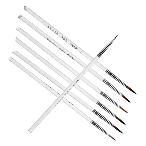 OSALADI 1 Satz Malstift-set Bürsten Miniaturfarbe Malen Miniatur-kunstpinsel Wasser Pinsel Streichen Modellpinsel Detailbürste Detaillierte Pinsel Winzige Detailpinsel Plastik 11 Stück OSALADI 1 Satz Malstift-set Bürsten Miniaturfarbe Malen Miniatur-kunstpinsel Wasser Pinsel Streichen Modellpinsel Detailbürste Detaillierte Pinsel Winzige Detailpinsel Plastik 11 Stück von OSALADI