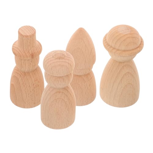 OSALADI 1 Satz Marionetten-ornamente Malen Handwerk Menschen Formen Miniatur Unvollendetes Handwerk Menschen Figuren Holzfiguren Unvollendetes Holzhandwerk Hölzern 4 Stück OSALADI 1 Satz Marionetten-ornamente Malen Handwerk Menschen Formen Miniatur Unvollendetes Handwerk Menschen Figuren Holzfiguren Unvollendetes Holzhandwerk Hölzern 4 Stück von OSALADI