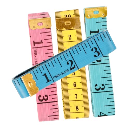 OSALADI 1 Satz Messung Des Weichen Lineers Stoff Taille Maßband Für Kleidung Nähen Maßband Körper Körpermaßband Maßband Maßschneidern Messen Kleines Messband Nähband Maßbänder 4 Stück OSALADI 1 Satz Messung Des Weichen Lineers Stoff Taille Maßband Für Kleidung Nähen Maßband Körper Körpermaßband Maßband Maßschneidern Messen Kleines Messband Nähband Maßbänder 4 Stück von OSALADI