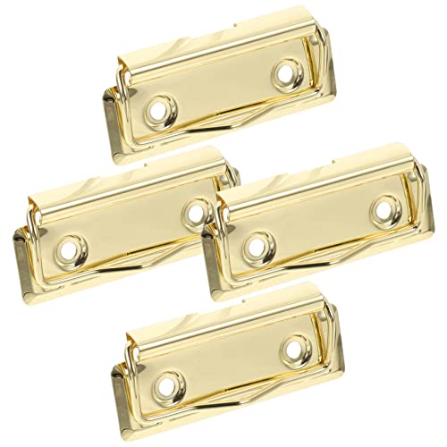OSALADI 1 Satz Metallclip -ordner Büroklammern Heftklammern Groß Bindeklammern Für Lehrer Dokumentenordner Clipboard-clips-hardware Ordnerklammern Aluminiumlegierung Golden 4 Stück OSALADI 1 Satz Metallclip -ordner Büroklammern Heftklammern Groß Bindeklammern Für Lehrer Dokumentenordner Clipboard-clips-hardware Ordnerklammern Aluminiumlegierung Golden 4 Stück von OSALADI