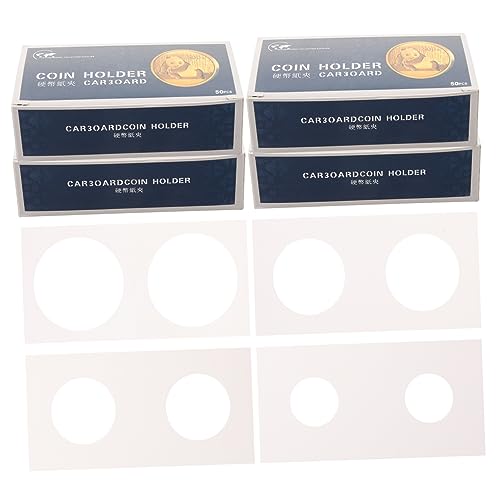 OSALADI 1 Satz Münz-büroklammer Beschützer Für Sammler Fall Inhaber Münzhalter Sammlungsorganisator Büroklammerhalter Münzsammlungen Praktischer Münzschutz Münzzubehör Papier 4boxen OSALADI 1 Satz Münz-büroklammer Beschützer Für Sammler Fall Inhaber Münzhalter Sammlungsorganisator Büroklammerhalter Münzsammlungen Praktischer Münzschutz Münzzubehör Papier 4boxen von OSALADI