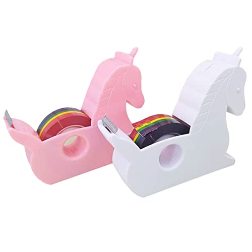 OSALADI 1 Satz Niedlicher Klebebandabroller Klebeband Cutter Für Büro Zuhause Und Charmantes Tischzubehör Als Für Freunde Und Kollegen Zufällige Farbe 2 Stück OSALADI 1 Satz Niedlicher Klebebandabroller Klebeband Cutter Für Büro Zuhause Und Charmantes Tischzubehör Als Für Freunde Und Kollegen Zufällige Farbe 2 Stück von OSALADI