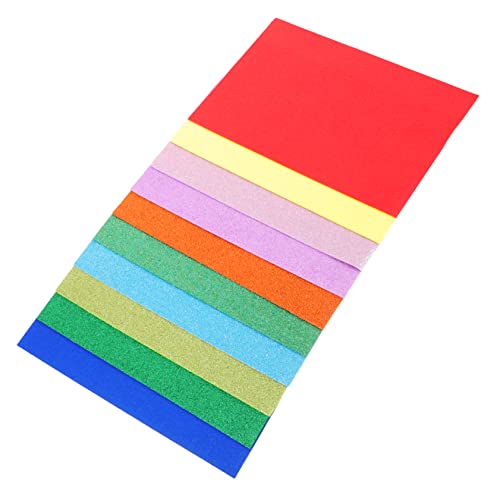 OSALADI 1 Satz Paillettenschwammpapier A4-glitzerpapier Zum Basteln Zubehör Für Die Kartenherstellung Groß A4 Glitzerndes Bastelpapier A4-glitzerpapier Für Party 10 Blatt OSALADI 1 Satz Paillettenschwammpapier A4-glitzerpapier Zum Basteln Zubehör Für Die Kartenherstellung Groß A4 Glitzerndes Bastelpapier A4-glitzerpapier Für Party 10 Blatt von OSALADI
