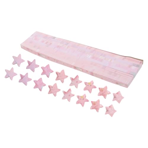 OSALADI 1 Satz Party Origami Papierstreifen Farbige Origami Papiersterne Als Dekoration Herstellen Glitzerndes Origami Papier Handarbeiten Origami Papierstern Faltpapier 540 Stück von OSALADI