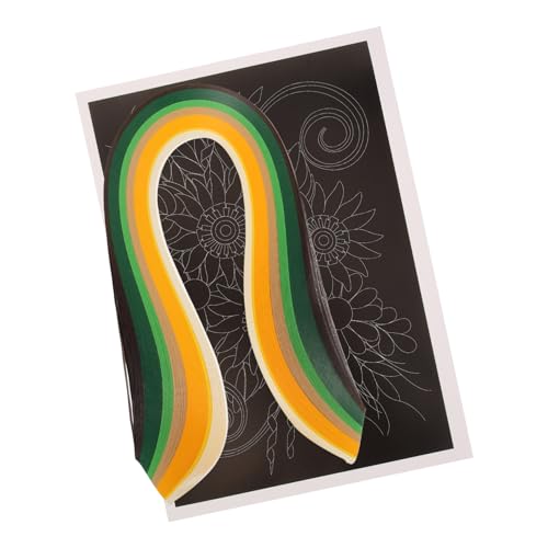 OSALADI 1 Satz Quilling für Anfänger Diy Papierstreifen für Bastelprojekte Blütenstreifen zur Dekoration von Zuhause Klassenräumen und Feiern Einfach zu Handhaben und Individuell von OSALADI