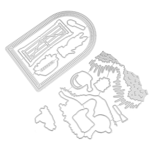OSALADI 1 Satz Rahmen Stanzformen Sterben Schablone Kartenherstellung Gestanzt Werkzeug Schnitte Scrapbooking Sammelalbum Stempeln Machen Prägung Metall Silver OSALADI 1 Satz Rahmen Stanzformen Sterben Schablone Kartenherstellung Gestanzt Werkzeug Schnitte Scrapbooking Sammelalbum Stempeln Machen Prägung Metall Silver von OSALADI
