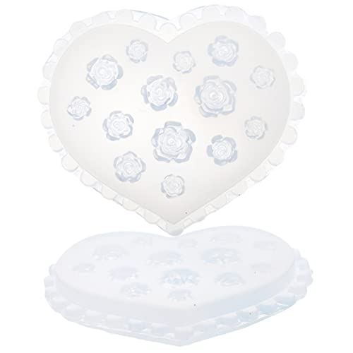 OSALADI 1 Satz Rosenform Epoxidharzformen Silikonform Für Halsketten Rosenanhänger Gießform Silikonharzformen Epoxidharz Gießform DIY Silikonform Für Halsketten Anhänger 2 Stück OSALADI 1 Satz Rosenform Epoxidharzformen Silikonform Für Halsketten Rosenanhänger Gießform Silikonharzformen Epoxidharz Gießform DIY Silikonform Für Halsketten Anhänger 2 Stück von OSALADI