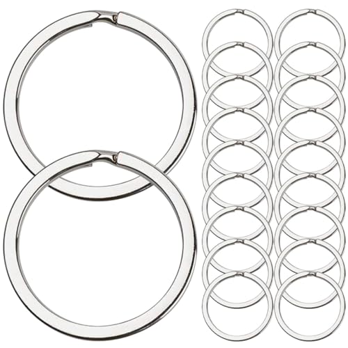OSALADI 1 Satz Schlüsselanhänger Herstellung Geteilter Schlüsselring Schlüsselringe Schlüsselkette Schlüsselring-clips Geteilte Ringe Runde Spaltringe Kleine Spaltringe Metall 40 Stück OSALADI 1 Satz Schlüsselanhänger Herstellung Geteilter Schlüsselring Schlüsselringe Schlüsselkette Schlüsselring-clips Geteilte Ringe Runde Spaltringe Kleine Spaltringe Metall 40 Stück von OSALADI