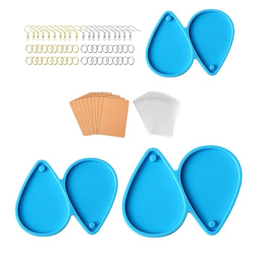 OSALADI 1 Satz Silikon Ohrhängermodell Set Teile Diy Schmuckformen für Anhänger Flexibles und Haltbares Bastelzubehör für Personalisierte Schlüsselanhänger und Schmuckherstellung OSALADI 1 Satz Silikon Ohrhängermodell Set Teile Diy Schmuckformen für Anhänger Flexibles und Haltbares Bastelzubehör für Personalisierte Schlüsselanhänger und Schmuckherstellung von OSALADI