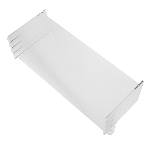 OSALADI 1 Satz Silikonform Seifenformen für die Seifenherstellung Bad Teiler gemacht rechteckig teilen Acryl Transparent von OSALADI