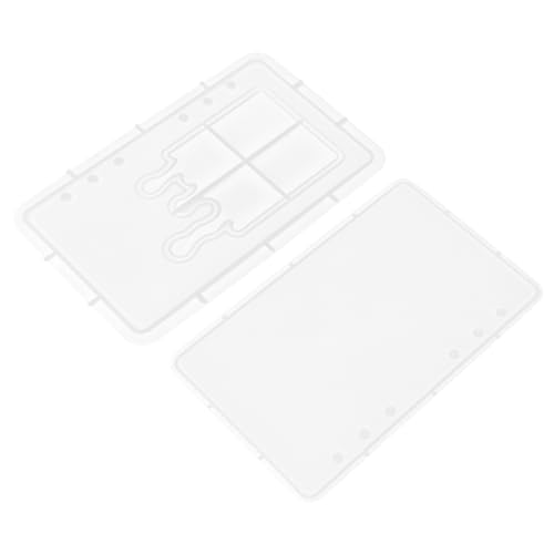 OSALADI 1 Satz Silikonform Set für DIY Notebook Cover und Lesezeichen Teiliges Epoxidharz Gießform für Kreative Bastelprojekte Langlebig und Leicht zu Verwenden für Altersgruppen OSALADI 1 Satz Silikonform Set für DIY Notebook Cover und Lesezeichen Teiliges Epoxidharz Gießform für Kreative Bastelprojekte Langlebig und Leicht zu Verwenden für Altersgruppen von OSALADI