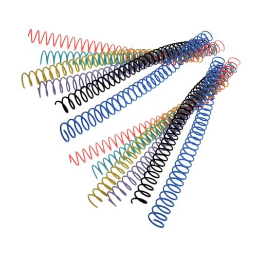 OSALADI 1 Satz Spulenbuch Buchspulen Binden Binderücken Aus Draht Spiralbindungsringe Schlüssel Aktenordner Kreise Spiral- Bindekreis Loseblatt-binderringe Aus Kunststoff Plastik 12 Stück OSALADI 1 Satz Spulenbuch Buchspulen Binden Binderücken Aus Draht Spiralbindungsringe Schlüssel Aktenordner Kreise Spiral- Bindekreis Loseblatt-binderringe Aus Kunststoff Plastik 12 Stück von OSALADI